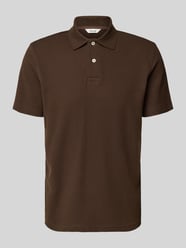 koszulka polo o kroju regular fit z mieszanki bawełny model 'BLAZE' od Selected Homme - 43