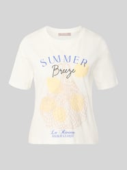 T-Shirt mit Motiv-Print und Rundhalsausschnitt von Christian Berg Woman Selection - 33