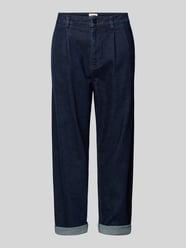 Tapered Fit Jeans mit von Thinking Mu Blau - 1