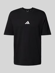 T-Shirt mit Label-Stitching von ADIDAS SPORTSWEAR Schwarz - 10