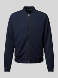 Sweatjacke mit Stehkragen Modell 'MARK' von Only & Sons Blau - 35