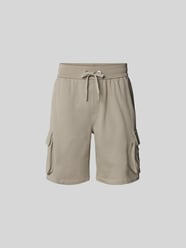 Sweatshorts mit Cargotaschen von Moose Knuckles Beige - 7