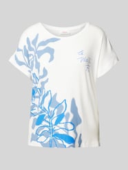 T-Shirt mit Motiv-Print von s.Oliver RED LABEL Weiß - 39