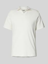 Slim Fit Poloshirt mit Strukturmuster von Blend - 10