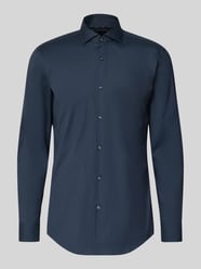 Koszula biznesowa o kroju slim fit z dodatkiem streczu model ‘Hank Hai’ od BOSS - 6