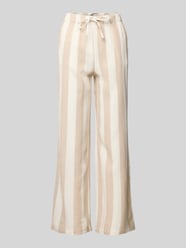 Weite Hose aus Viskose-Leinen-Mix Modell 'CARO' von Only - 17