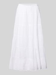 Regular Fit Volant Midi-Rock aus reiner Baumwolle Modell 'KELLY' von ONLY - 43