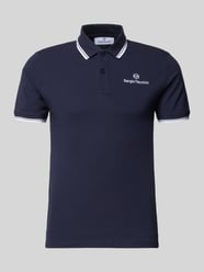 Slim Fit Poloshirt mit Logo-Stitching Modell 'Reed' von Sergio Tacchini - 5