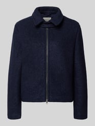 Regular Fit Wolljacke aus Woll-Mix mit Umlegekragen von ICHI - 11