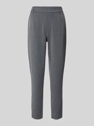 Slim fit broek met elastische band, model 'VARONE' van Vila Grijs / zwart - 3