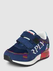 Sneaker mit Label-Details Modell 'SHOOT' von Replay Blau - 37