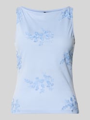Regular Fit Top mit Baumwoll-Anteil Modell 'VIVIAN' von VERO MODA - 17