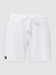 Shorts met logoprint  van DKNY PERFORMANCE Wit - 5