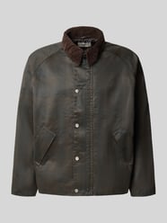 Gewachste Jacke mit Umlegekragen aus Cord von RETERNITY - 1
