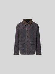 Jacke mit echtem Rindsleder-Besatz von DAILY PAPER - 25