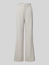 Wide Leg Stoffhose mit Gürtelschlaufen von Calvin Klein Womenswear Grau - 1