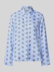 relaxed fit overhemdblouse van pure zijde model 'DISCO' van MM by Max Mara - 42