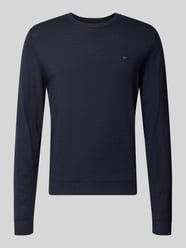 Regular Fit Strickpullover aus Wolle mit Rundhalsausschnitt von Fynch-Hatton - 24