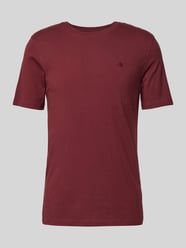 T-Shirt mit Label-Stitching von Scotch & Soda Bordeaux - 5