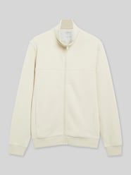 Regular fit sweatjack van katoenmix van s.Oliver RED LABEL Beige - 1
