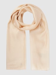 Schal mit Seide-Anteil von comma Beige - 20