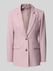 Blazer met reverskraag, model 'RITA' van Selected Femme Fuchsia - 1