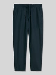Relaxed Fit Hose aus Baumwolle-Leinen-Mix mit Tunnelzug Modell 'BELSBO' von Marc O'Polo - 11