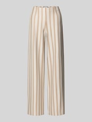 Stoffhose mit elastischem Bund Modell 'KIMBERLEY' von SEDUCTIVE Beige - 30
