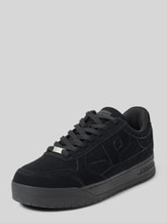 Ledersneaker mit Label-Applikation Modell 'PULSE LOW' von Pegador Schwarz - 6