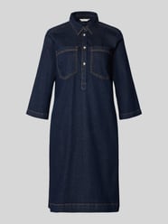 Sukienka jeansowa o kroju regular fit z mieszanki bawełny od Tom Tailor - 33