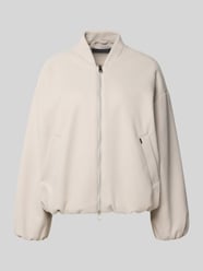 Jacke mit überschnittenen Schultern und Zweiwege-Reißverschluss von WHITE LABEL - 37