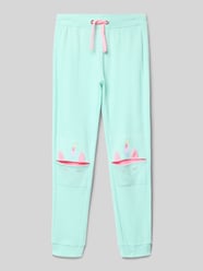 Regular Fit Sweatpants mit elastischem Bund von Blue Seven - 1