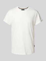 T-Shirt mit Label-Stitching von Replay Beige - 24