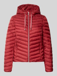 Regular Fit Steppjacke mit Kapuzenkragen von Tom Tailor Bordeaux - 3
