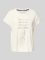 T-shirt z nadrukiem z logo od LIU JO SPORT - 2