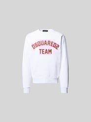 Sweatshirt mit gerippten Abschlüssen von Dsquared2 - 32
