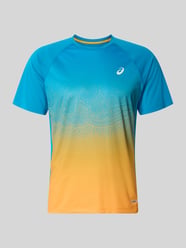 Regular fit t-shirt met logoprint model 'Road' van ASICS TIGER - 9