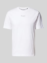 T-shirt met labelprint van Marc O'Polo - 16