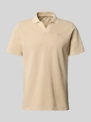Regular Fit Poloshirt aus reiner Baumwolle von s.Oliver RED LABEL Beige - 12