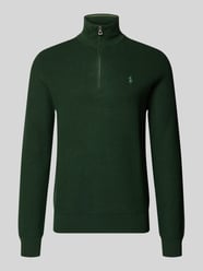 Pullover mit Half Zip Troyerkragen von Polo Ralph Lauren - 46