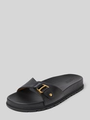 Slippers van echt leer model 'TASHA' van Lauren Ralph Lauren - 22