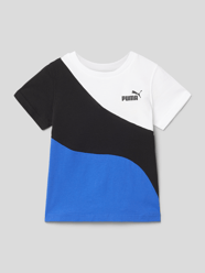 T-Shirt mit Logo-Print von Puma Blau - 18