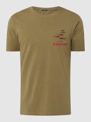 T-Shirt mit Print von Denham Grün - 43