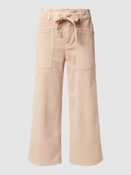 Jeans mit elastischem Bund mit Tunnelzug von Marc Cain Beige - 8