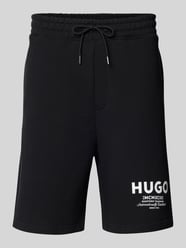 Regular Fit Sweatshorts aus reiner Baumwolle Modell 'NOMARIO' von Hugo Blue - 13