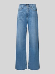 Wide Fit Jeans mit Fransen und Eingrifftaschen von Marc Cain - 14