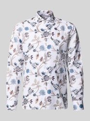 Regular Fit Business-Hemd mit Kentkragen von ETERNA Beige - 34