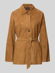 Jacke aus echtem Wildleder Modell 'Machuca' von Peuterey - 27