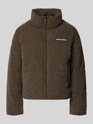 Steppjacke aus Cord mit Label-Stitching Modell 'NARNI' von PEGADOR - 37