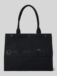 Handtas met logostitching model 'Signature' van Hey Marly - 30